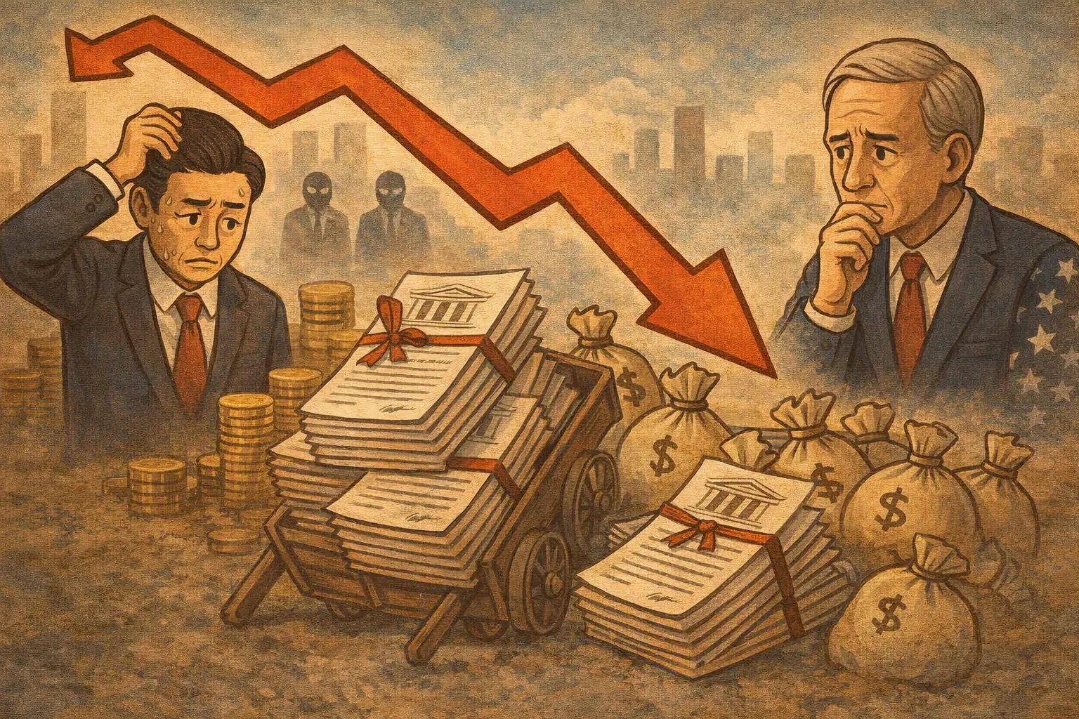 美國盟友削減美債購買