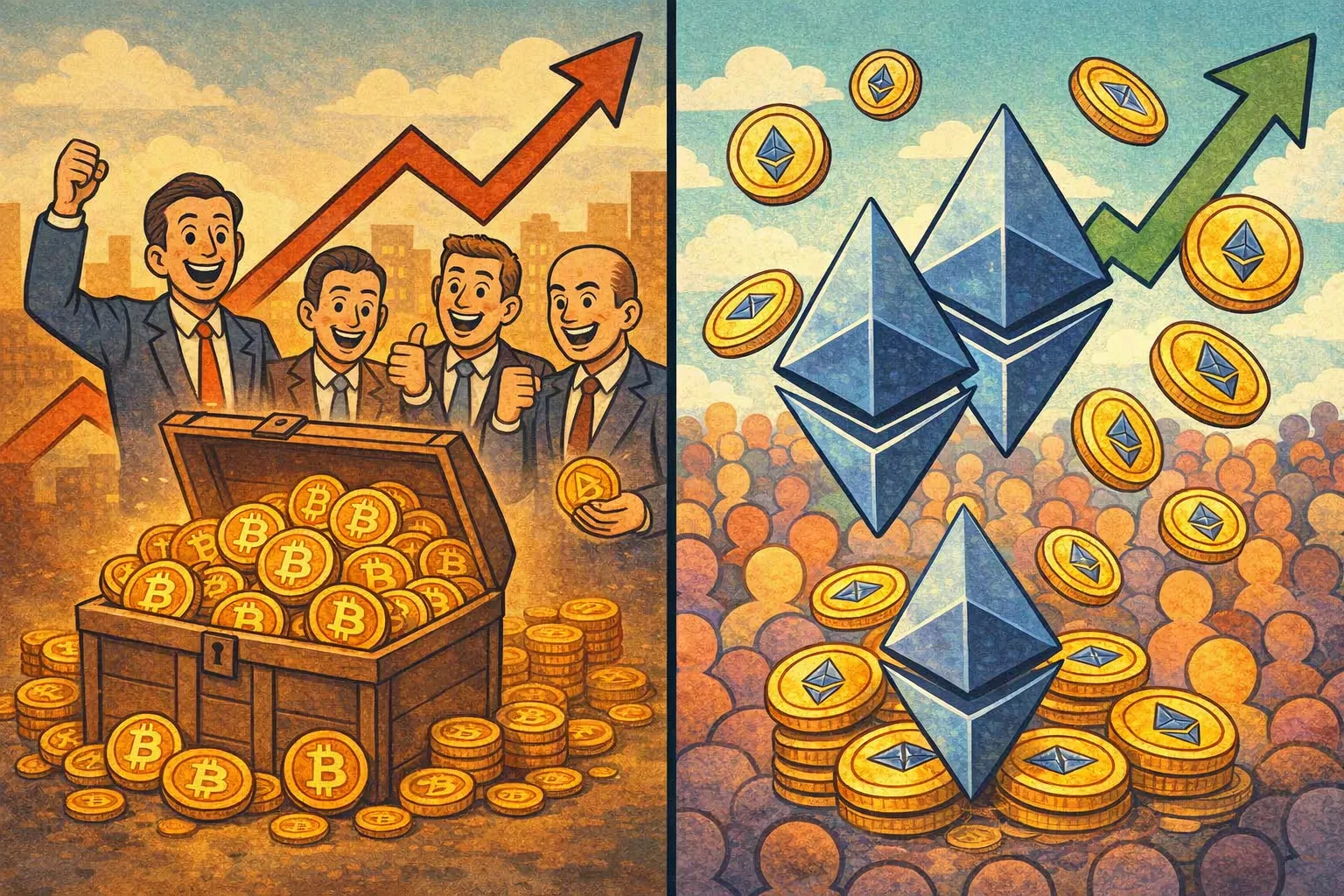 Strategy增持250枚比特幣；Bitmine再加碼12532枚以太幣