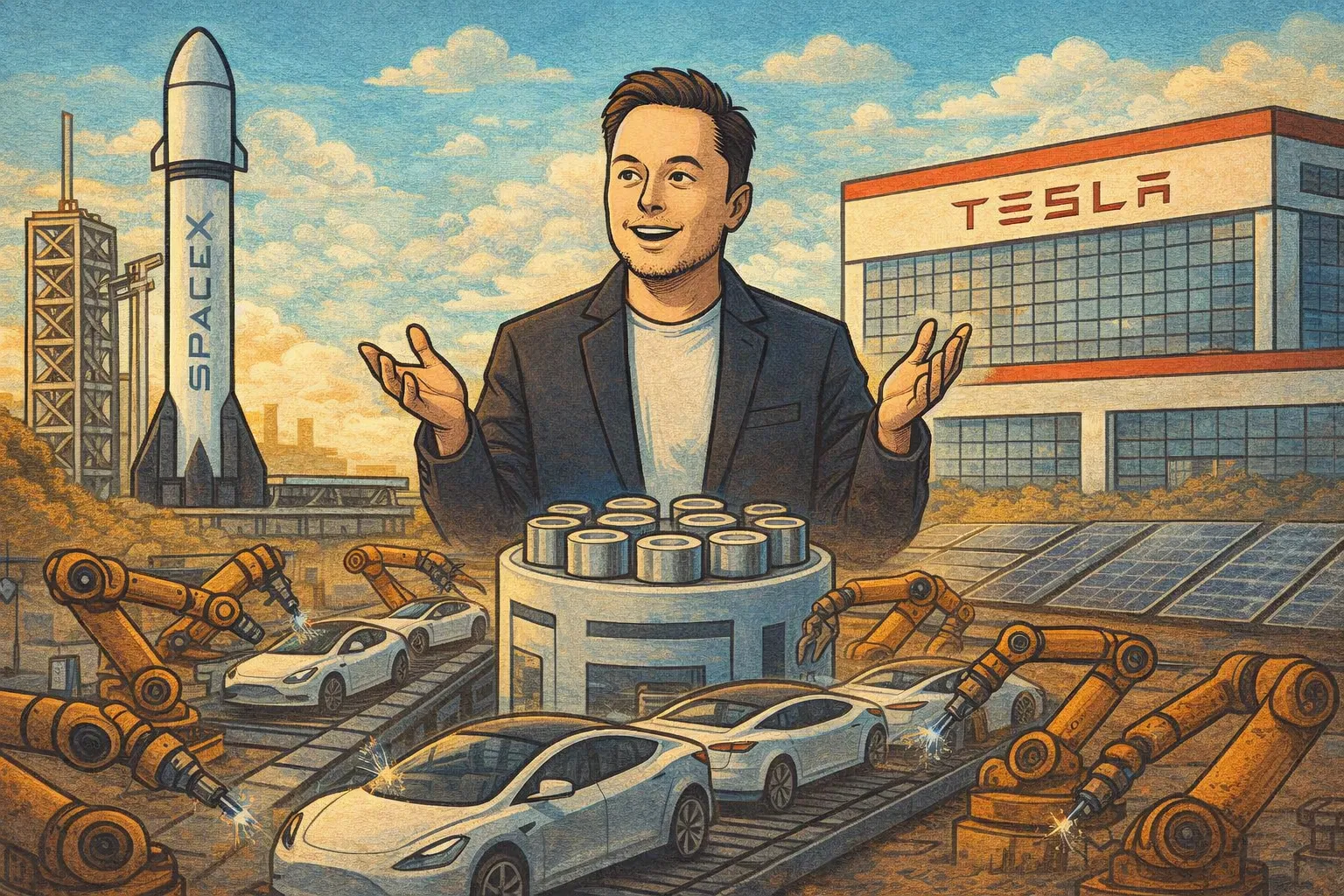SpaceX與特斯拉合資Terafab計劃於2028年第三季實現量產