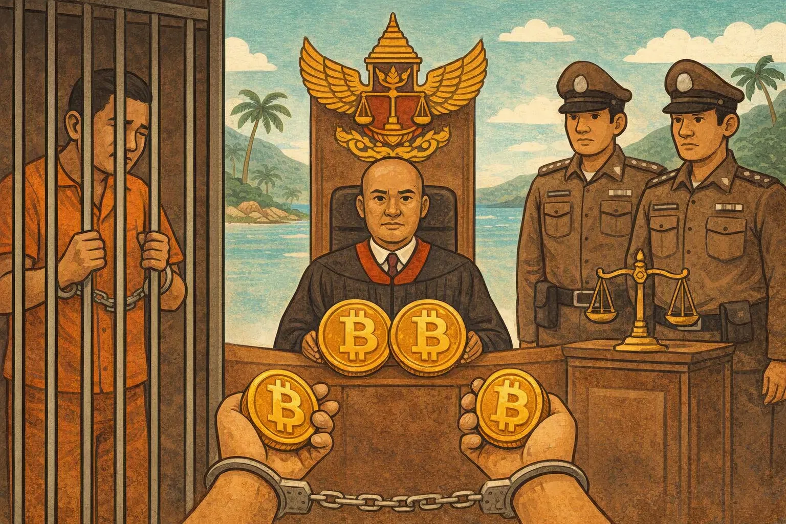 泰國最高法院裁定比特幣屬財產非貨幣