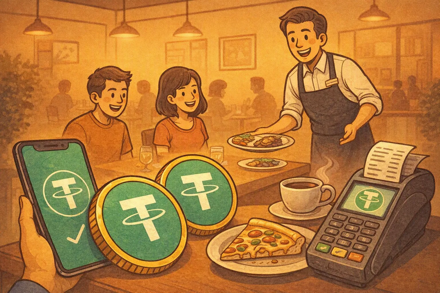 Tether領投Peso推USDT日常支付
