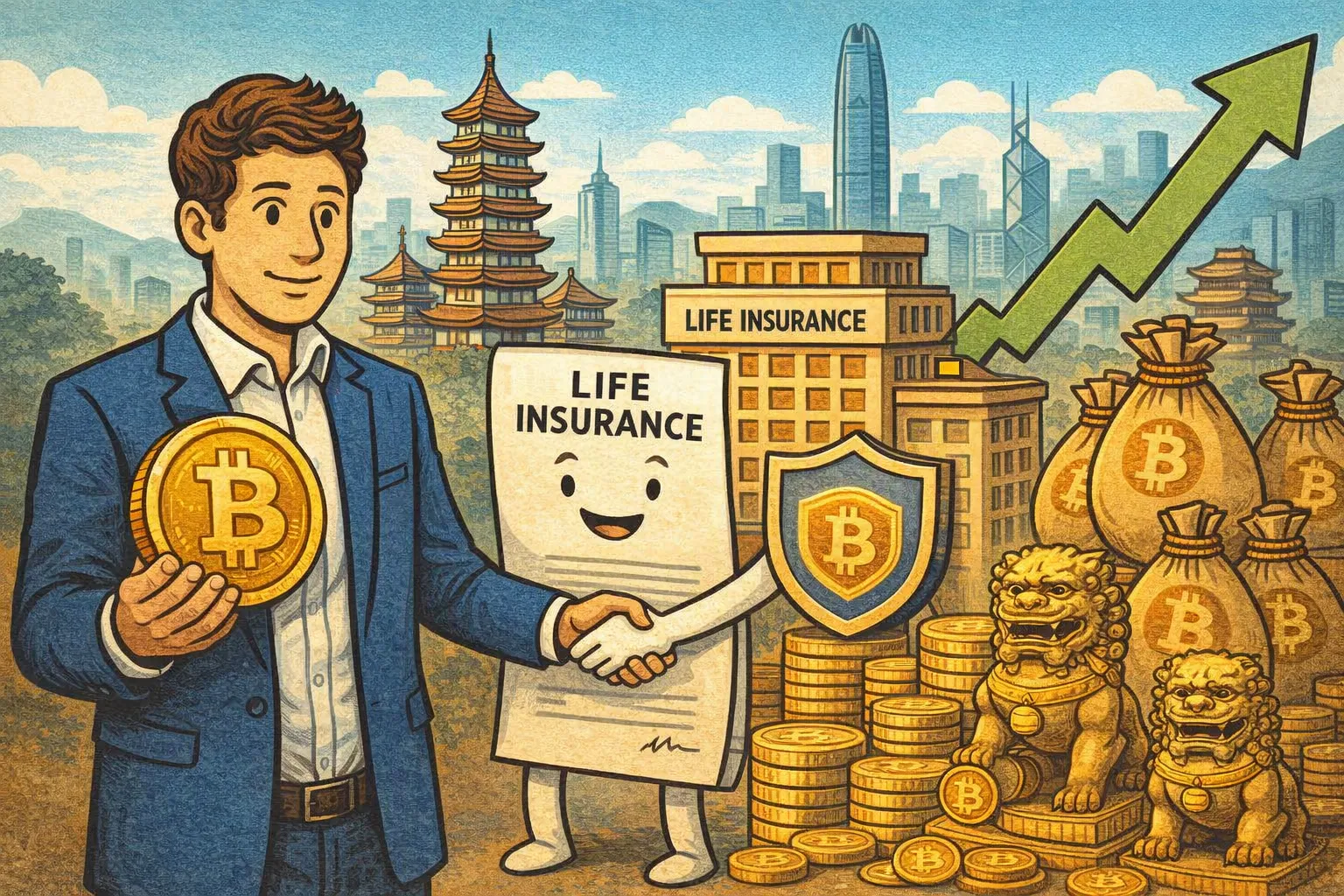 Sam Altman跟投比特幣壽險公司Meanwhile
