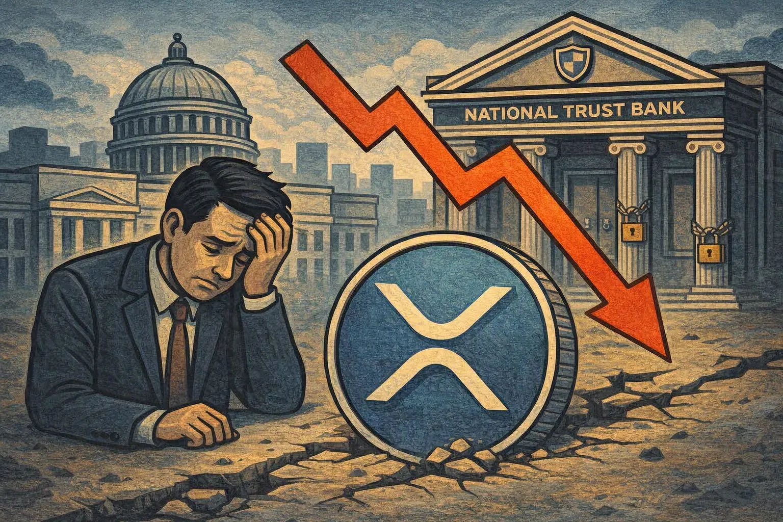 XRP聯準會決議前夕低迷