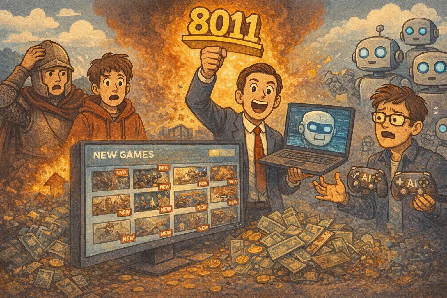 Steam新品節8011款作品創紀錄