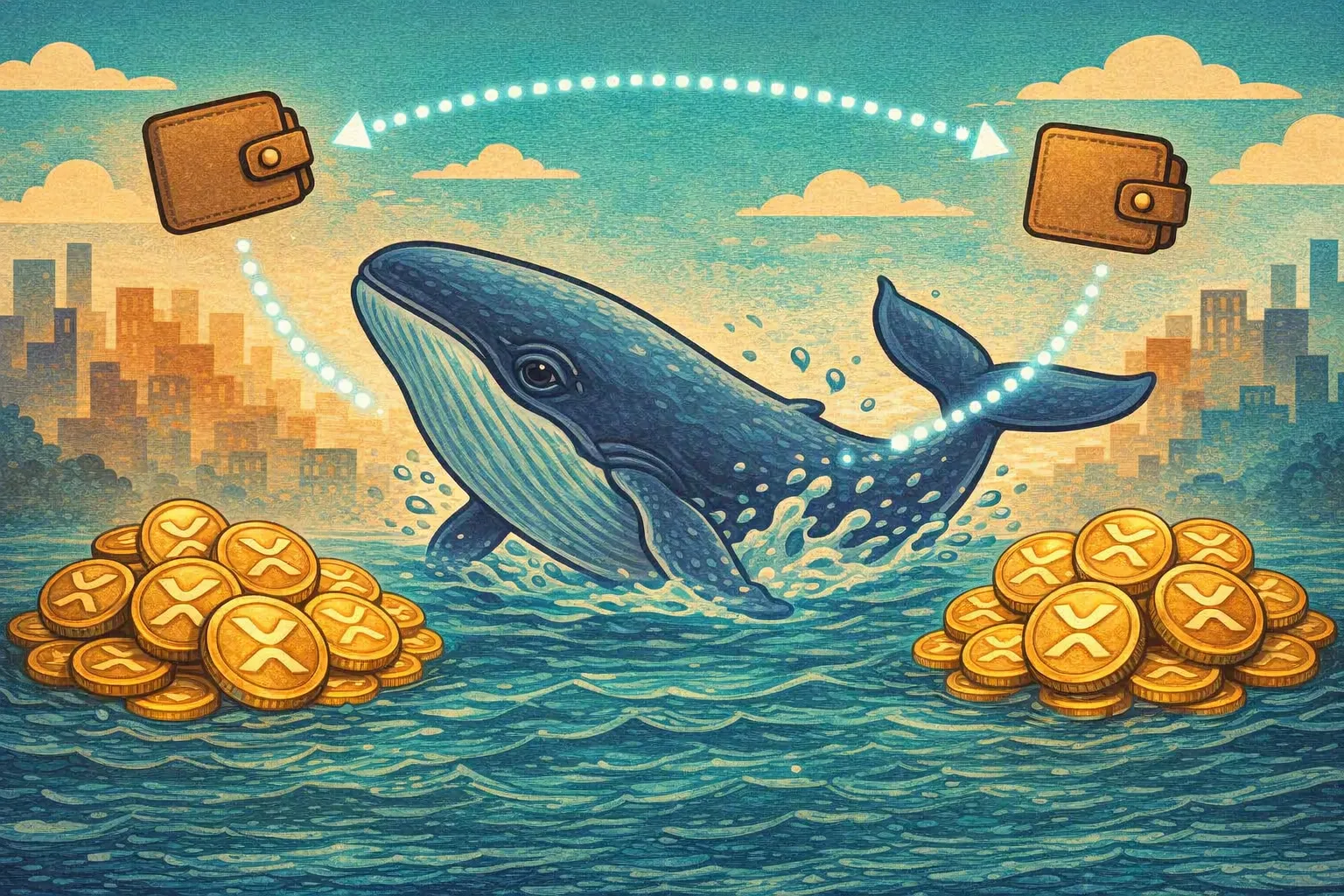 8230萬枚XRP巨鯨轉帳曝光