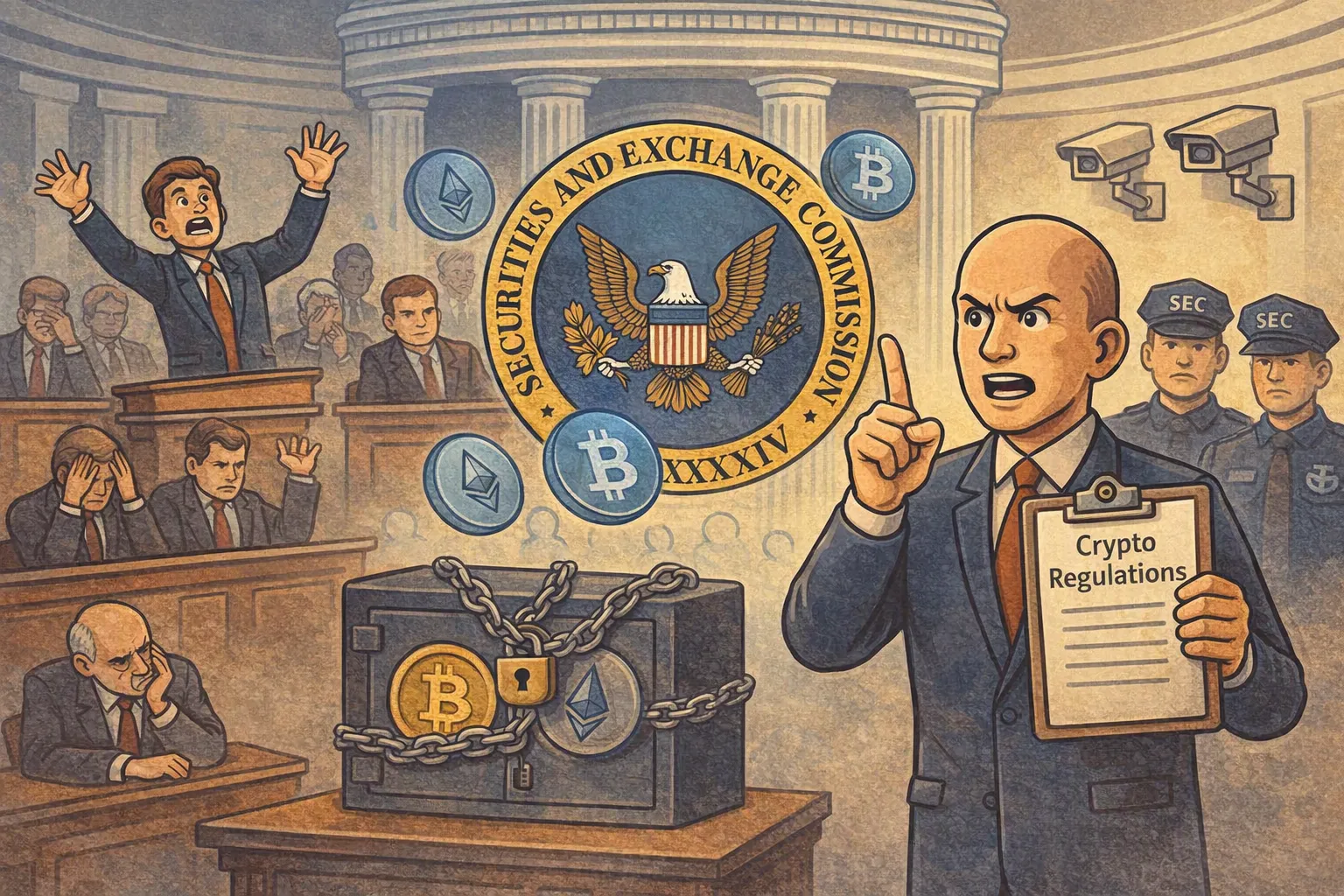 SEC自行推進加密資產監管條例
