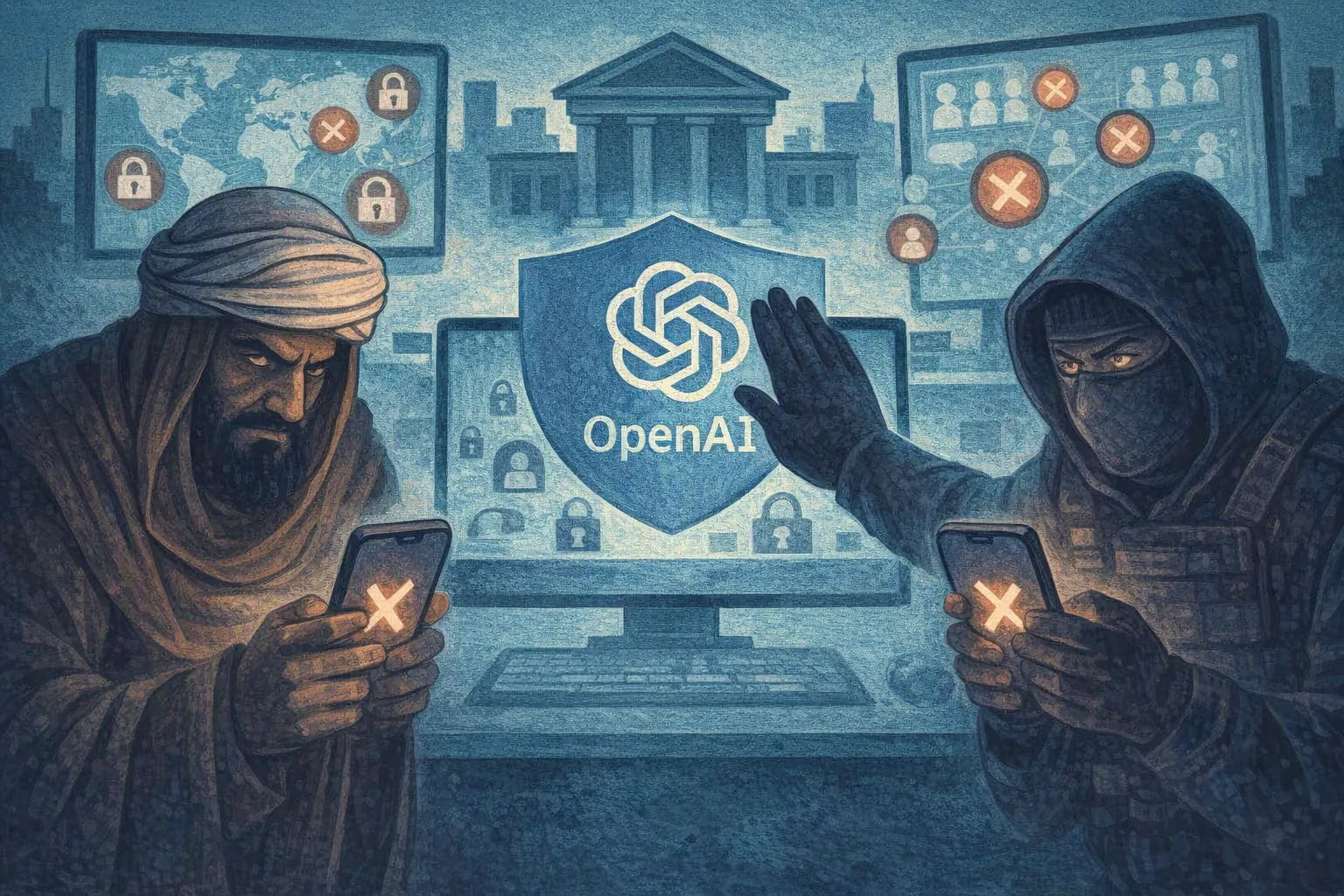 OpenAI封鎖俄伊影響力行動帳戶