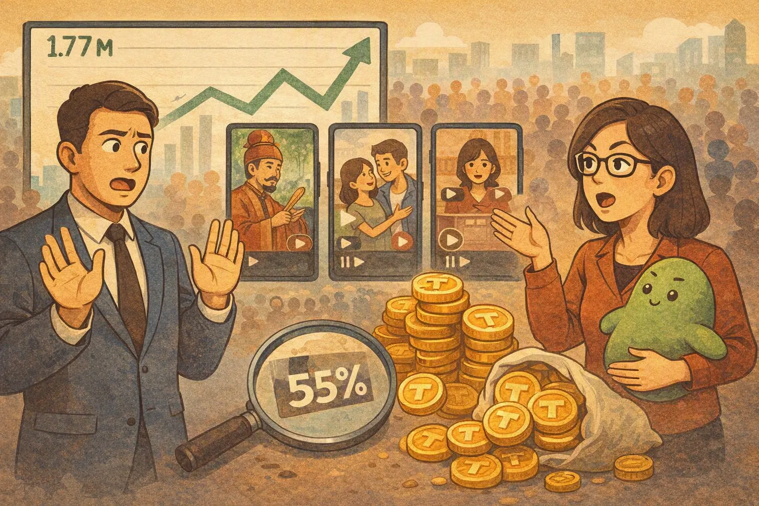 豆包公關駁斥55% Token耗於短劇