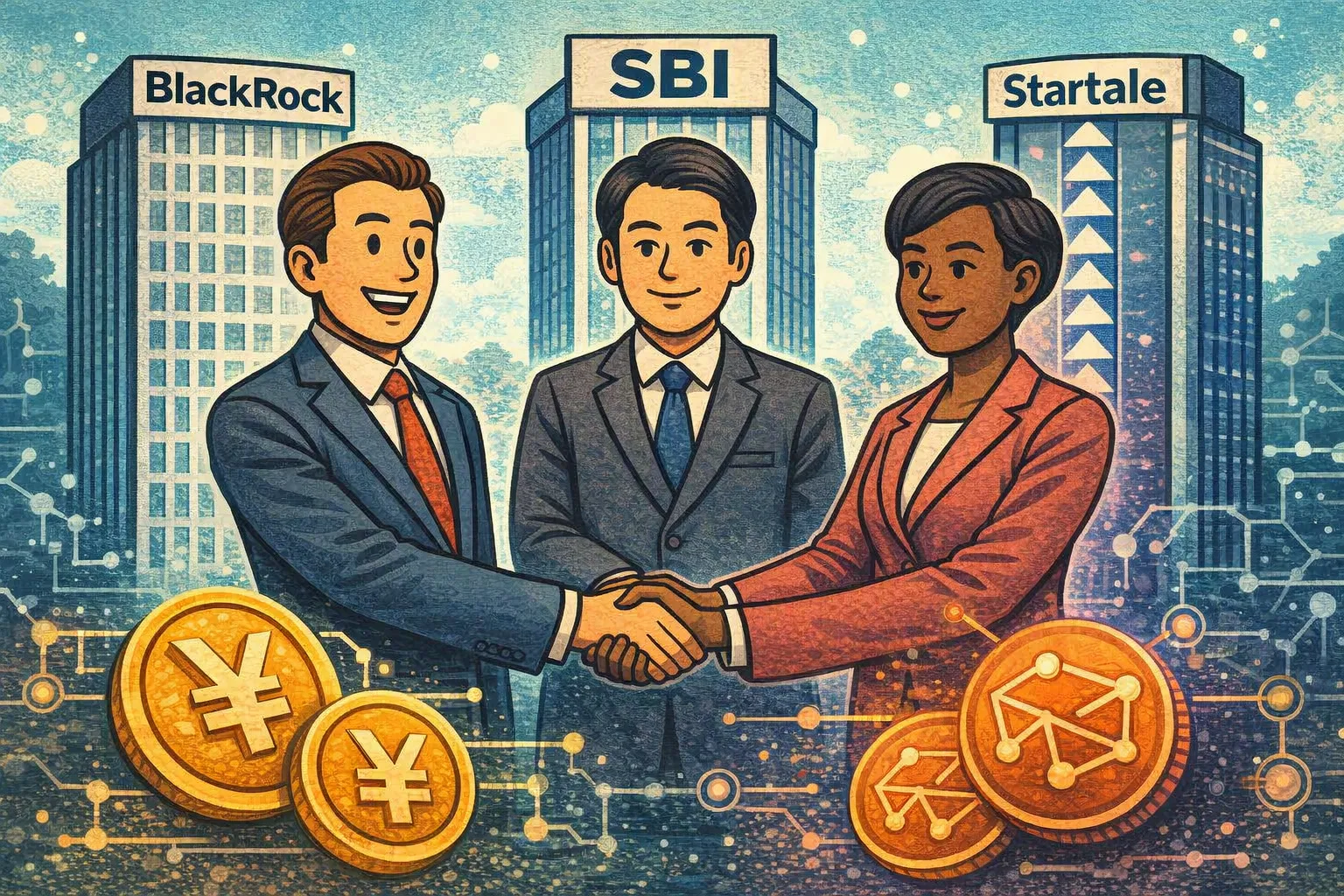 貝萊德與SBI、Startale簽署諒解備忘錄