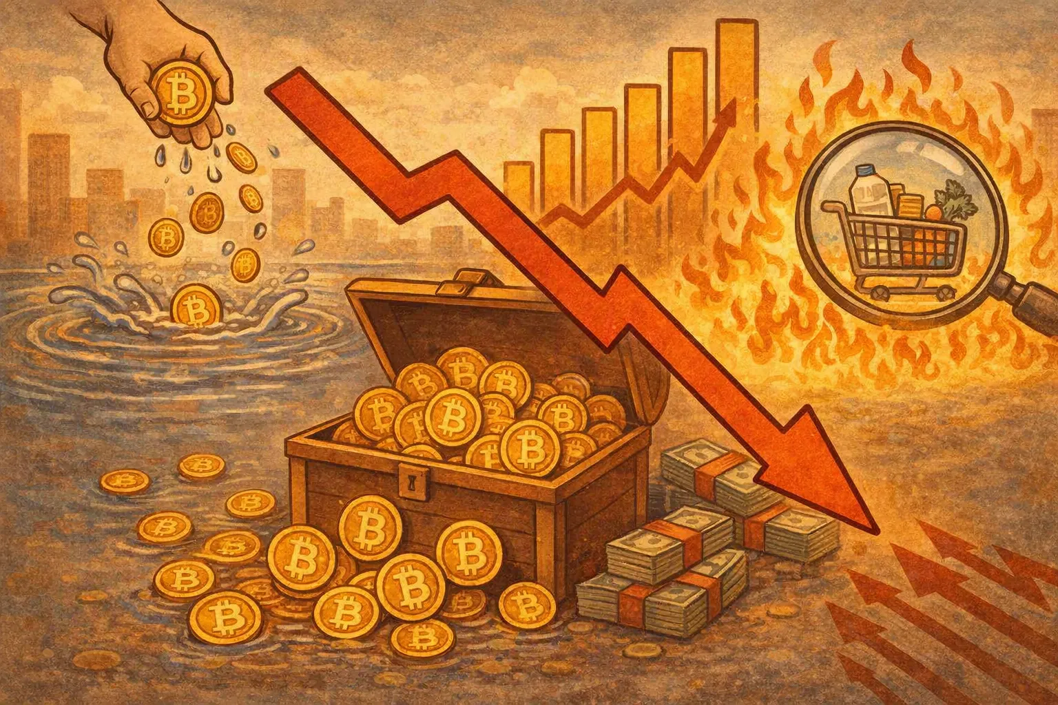 比特幣現貨ETF兩週淨流出9.07億美元