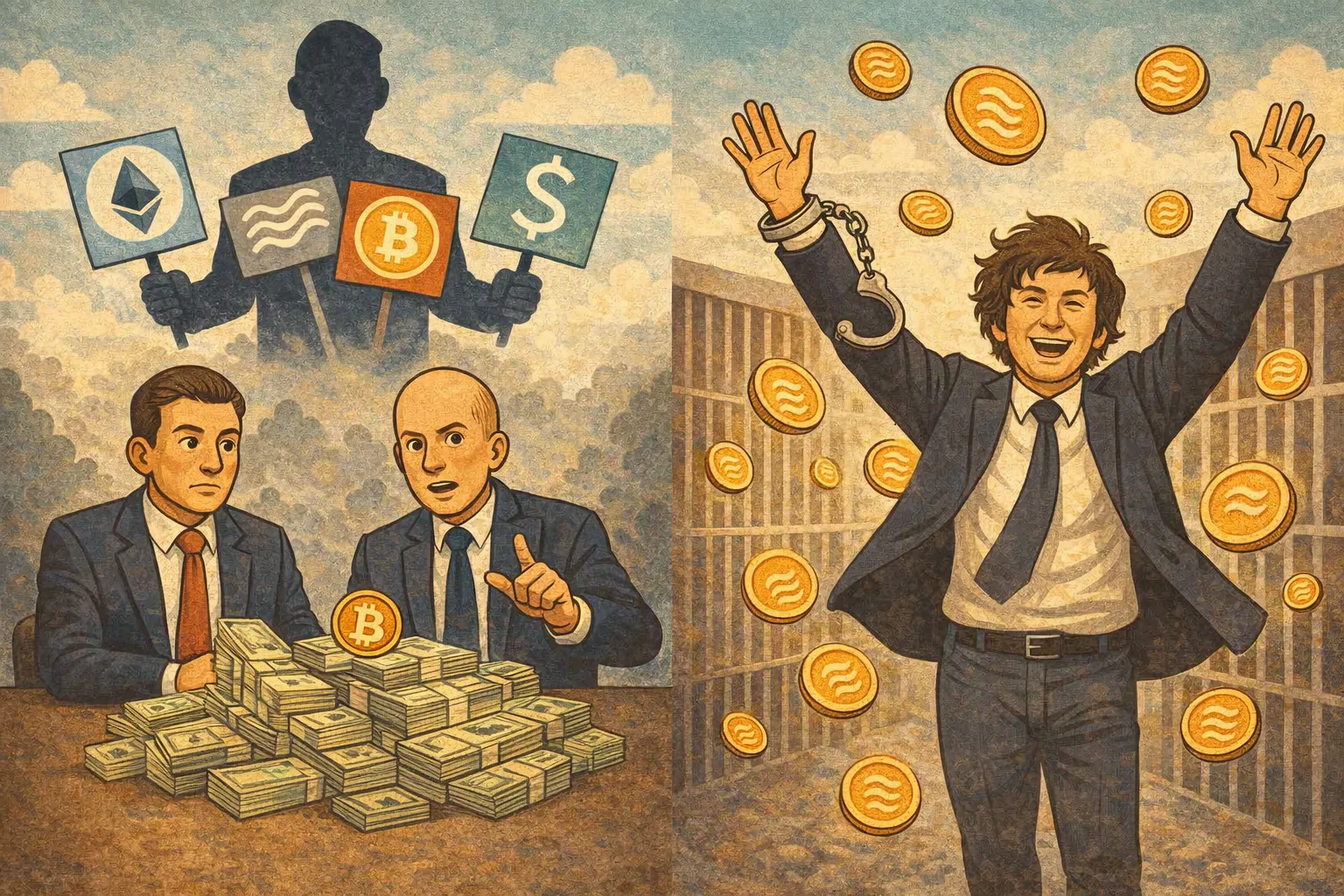 加密行業斥資1.76億應對後川普時代；阿根廷總統LIBRA案無罪釋放