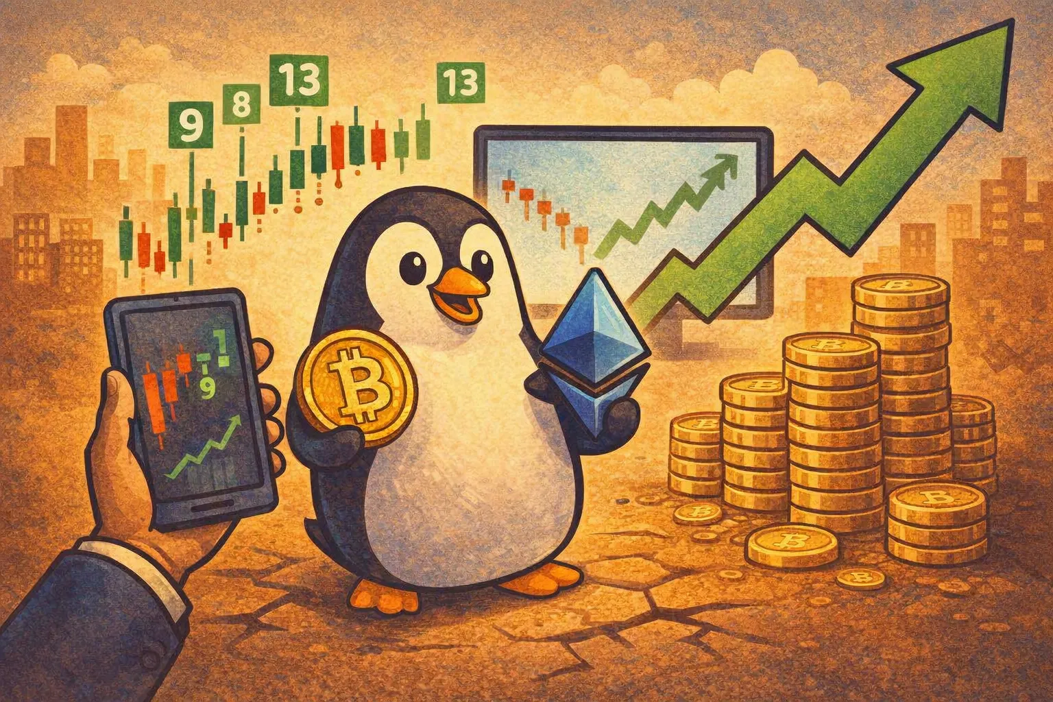 TD Sequential釋出PENGU買進訊號