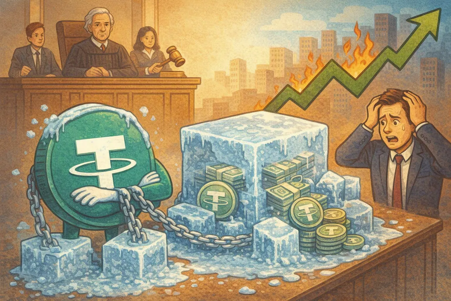Conduit提訴Tether無理由凍結276萬USDT