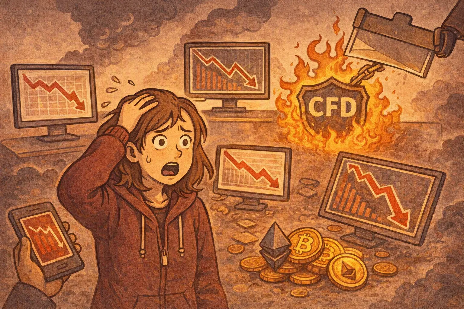 FX戰士久留美作者CFD保證金維持率跌破100%