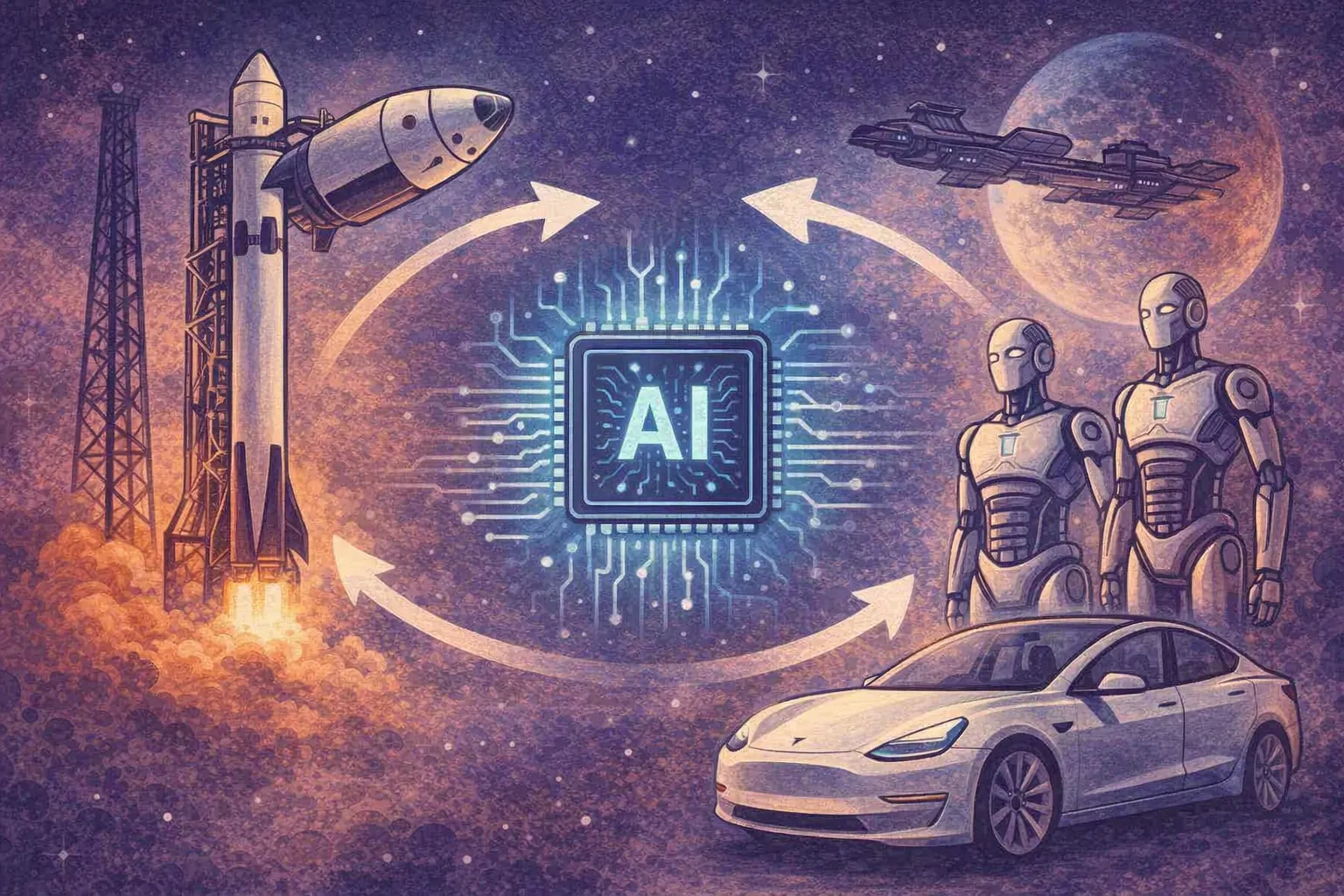 巴克萊預測特斯拉SpaceX合併幾週內有望宣布