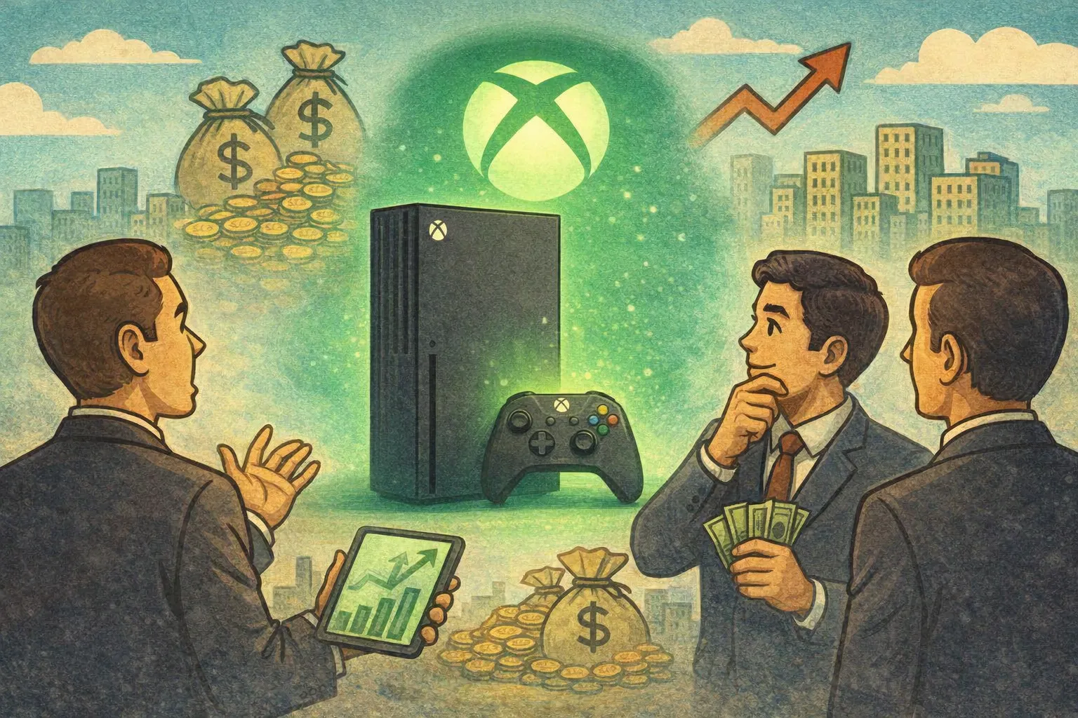 私募機構據報探索收購微軟Xbox